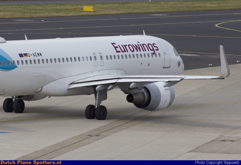 D-AEWW Airbus A320 Eurowings by Sippowitz