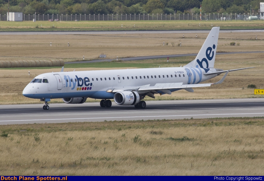 G-FBEH Embraer 195 Flybe by Sippowitz