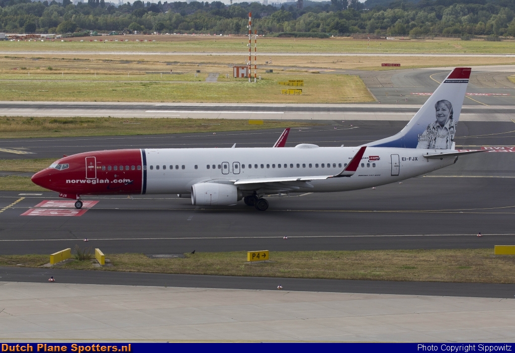 EI-FJX Boeing 737-800 Norwegian Air International by Sippowitz