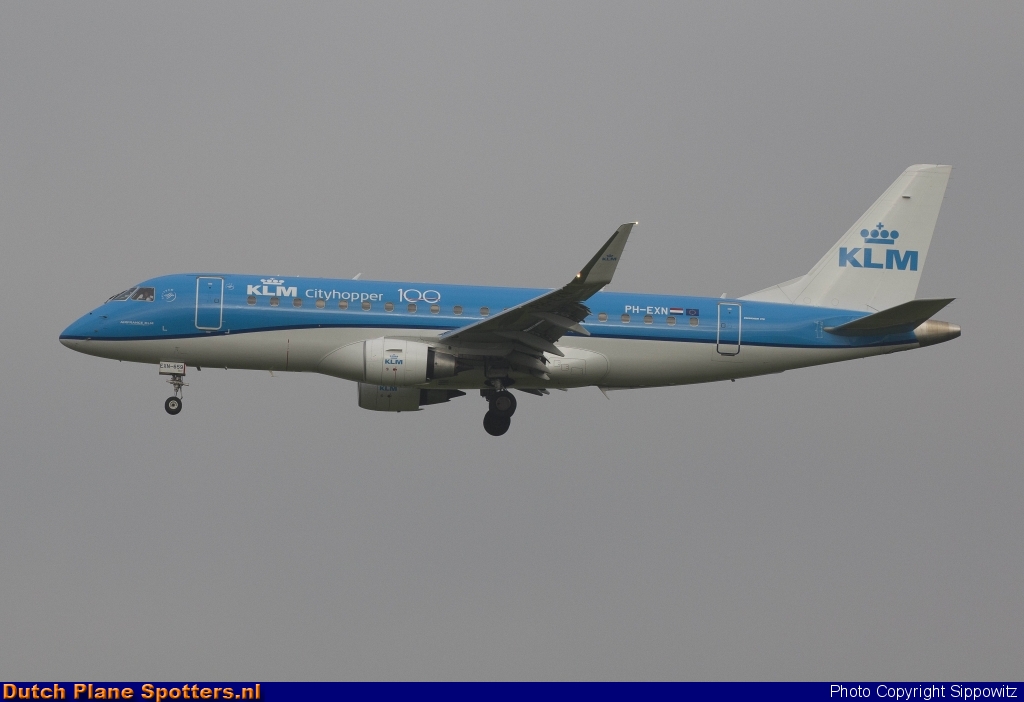 PH-EXN Embraer 175 KLM Cityhopper by Sippowitz