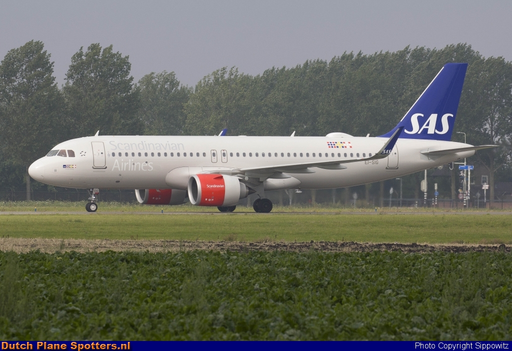 EI-SIG Airbus A320neo SAS Scandinavian Airlines Ireland by Sippowitz