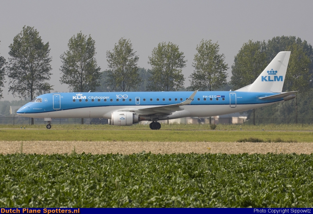 PH-EZG Embraer 190 KLM Cityhopper by Sippowitz