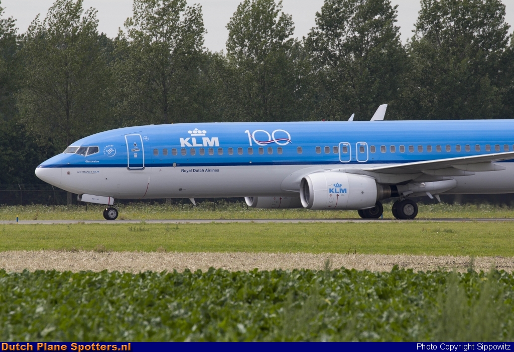 PH-BXK Boeing 737-800 KLM Royal Dutch Airlines by Sippowitz