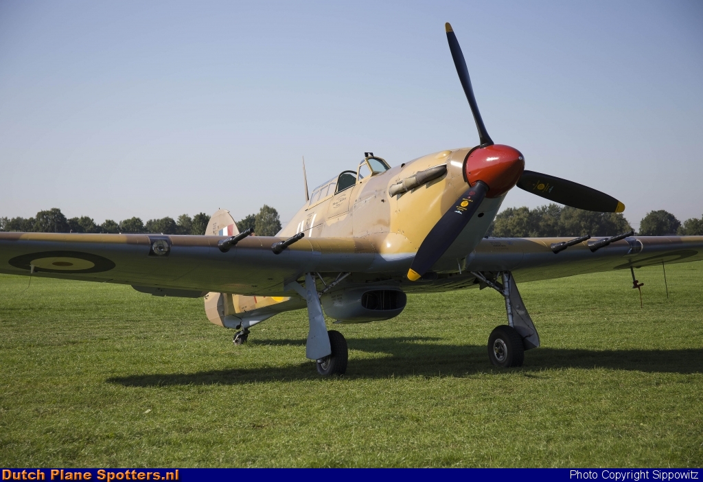OO-HUR Hawker Hurricane Mk.IV Private by Sippowitz