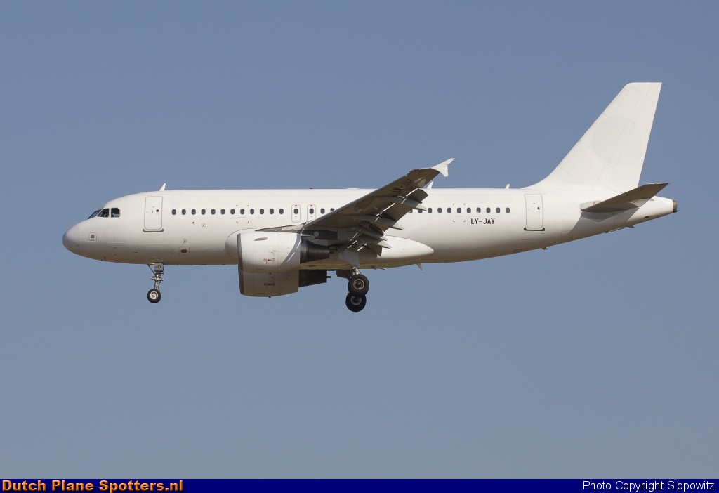 LY-JAY Airbus A319 GetJet Airlines (Lot Polish Airlines) by Sippowitz