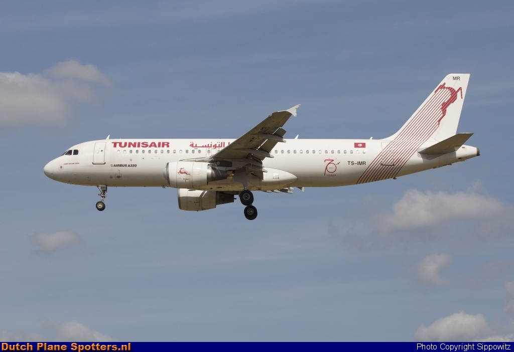 TS-IMR Airbus A320 Tunisair by Sippowitz