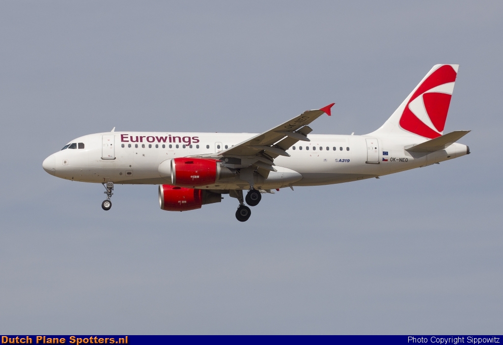 OK-NEO Airbus A319 Eurowings (CSA Czech Airlines) by Sippowitz