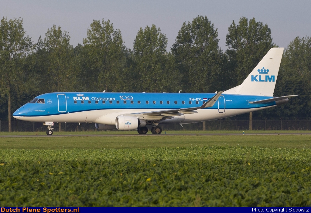 PH-EXL Embraer 175 KLM Cityhopper by Sippowitz
