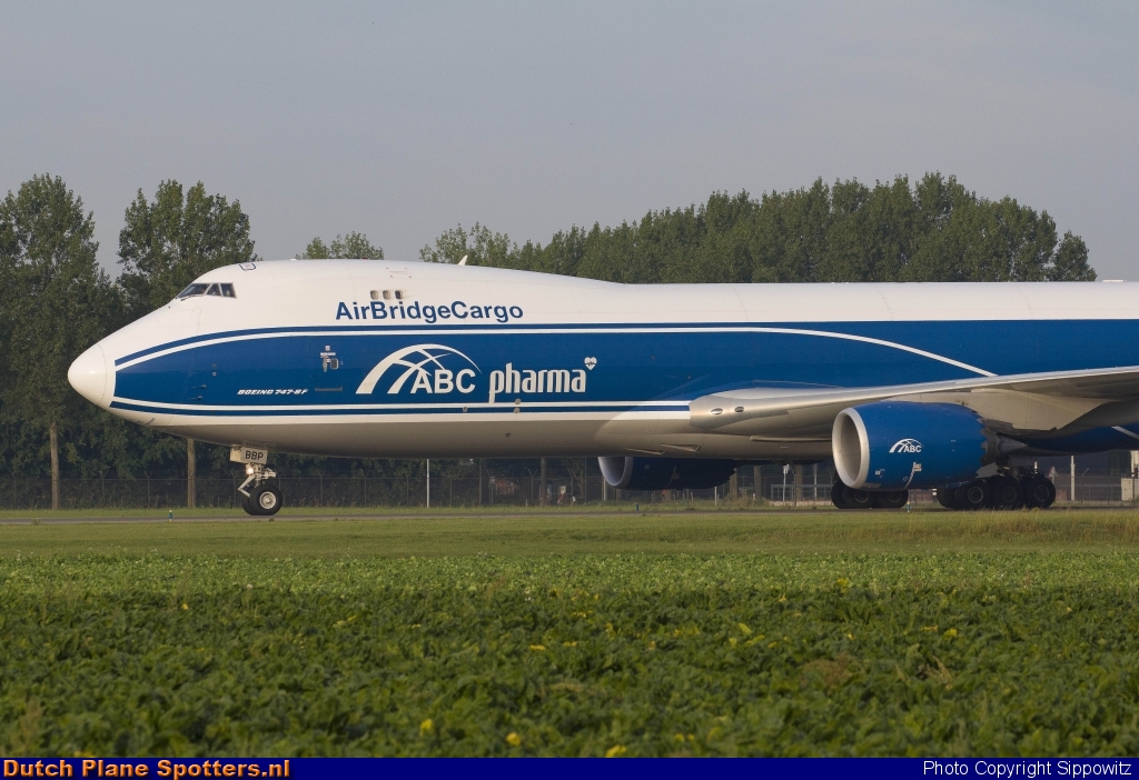 VP-BBP Boeing 747-8 AirBridgeCargo by Sippowitz