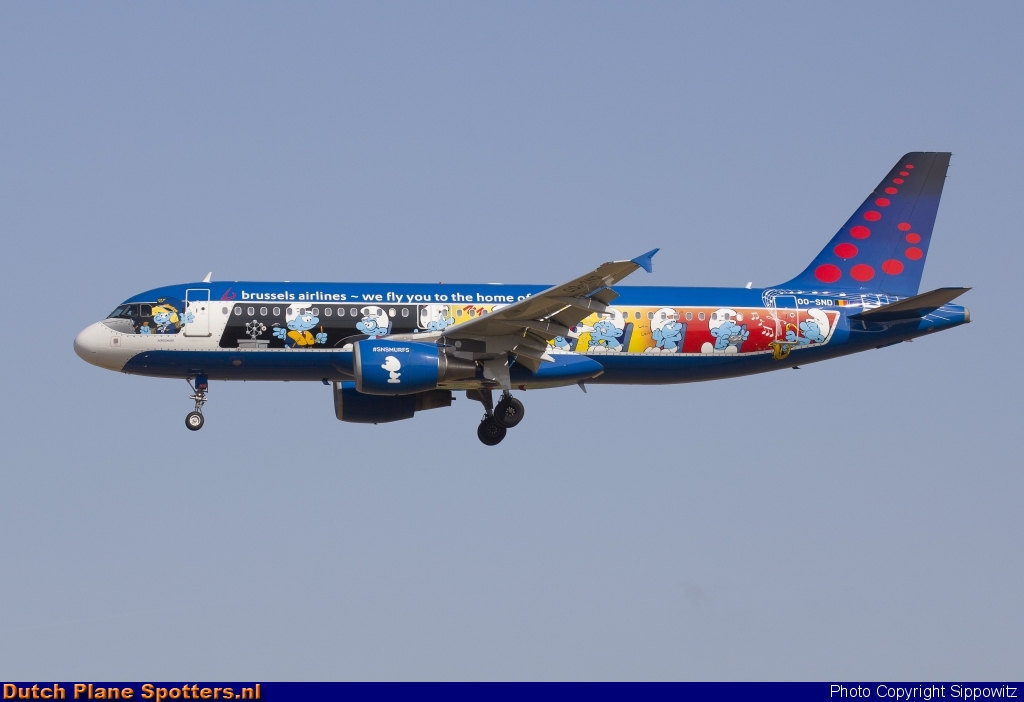 OO-SND Airbus A320 Brussels Airlines by Sippowitz