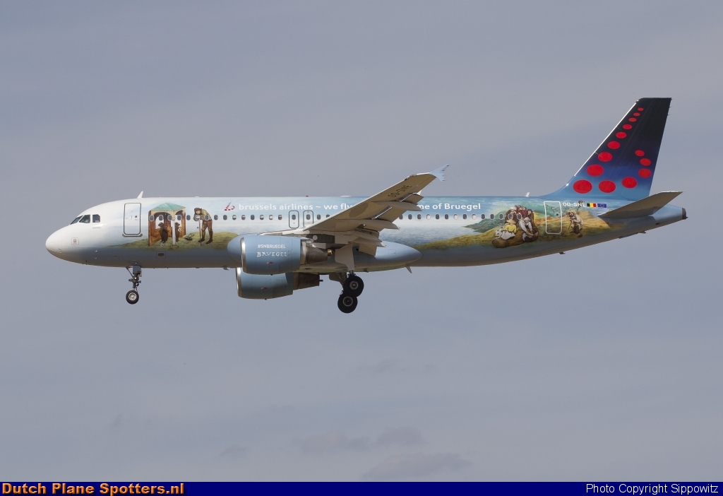 OO-SNE Airbus A320 Brussels Airlines by Sippowitz