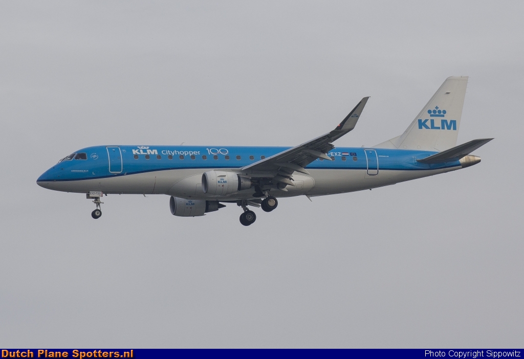 PH-EXZ Embraer 175 KLM Cityhopper by Sippowitz