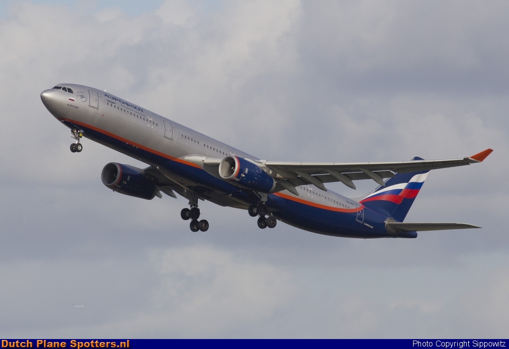 VQ-BQY Airbus A330-300 Aeroflot - Russian Airlines by Sippowitz