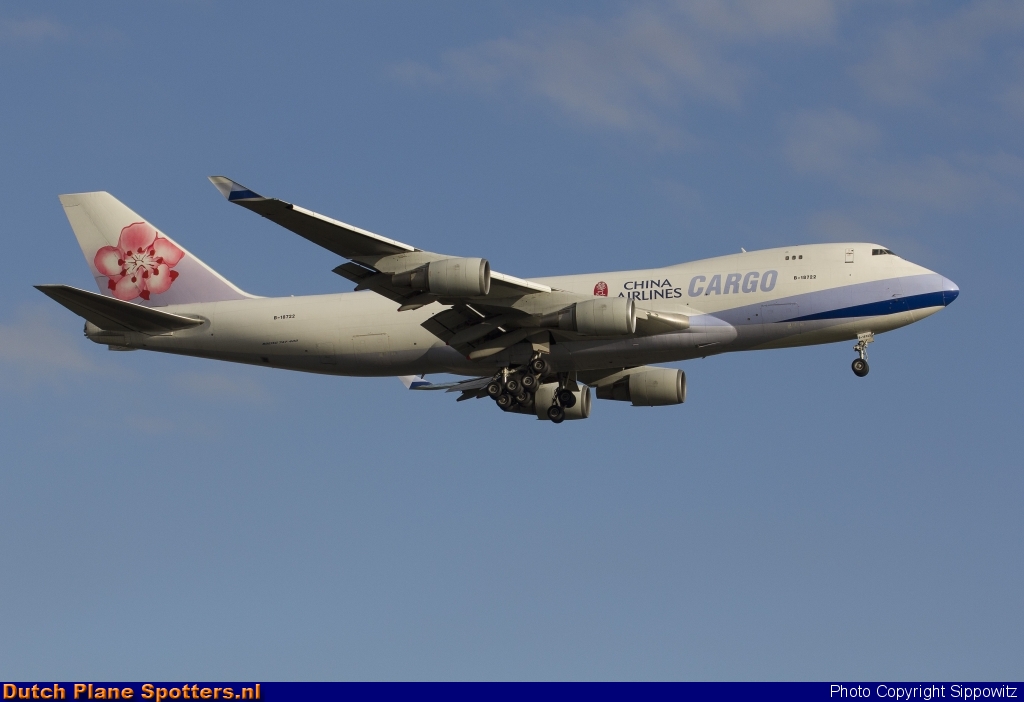 B-18722 Boeing 747-400 China Airlines Cargo by Sippowitz
