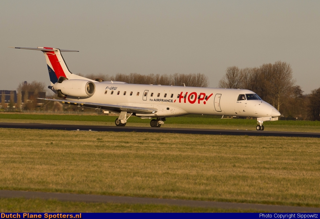 F-GRGI Embraer 145 Hop (Air France) by Sippowitz