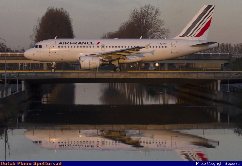 F-GRHP Airbus A319 Air France by Sippowitz