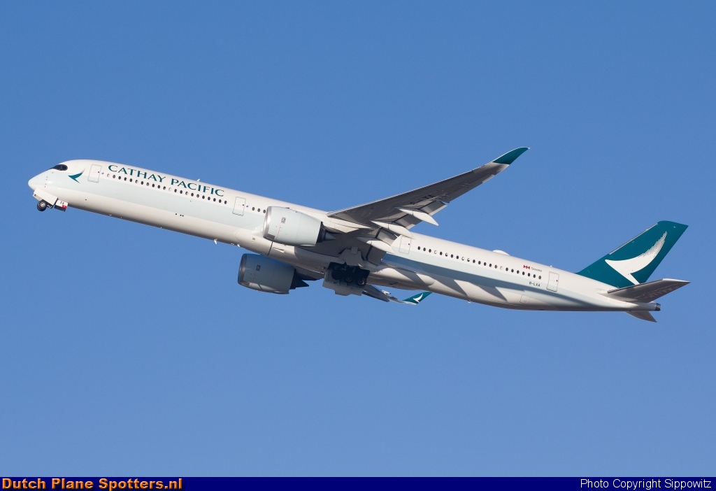 B-LXA Airbus A350-1000 Cathay Pacific by Sippowitz