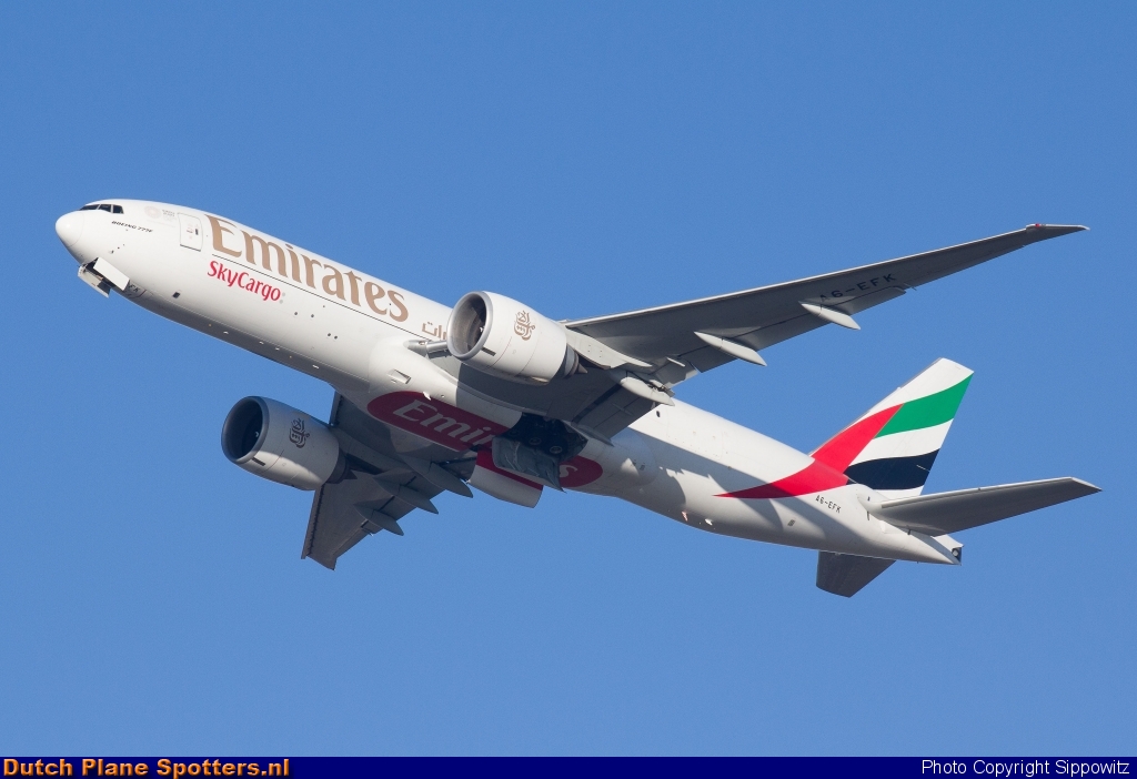 A6-EFK Boeing 777-F Emirates Sky Cargo by Sippowitz
