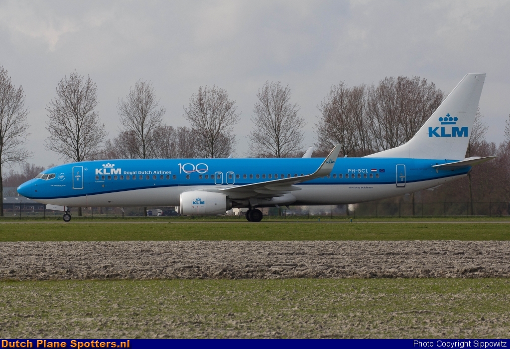 PH-BCL Boeing 737-800 KLM Royal Dutch Airlines by Sippowitz