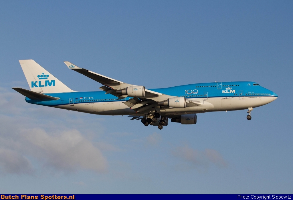 PH-BFL Boeing 747-400 KLM Royal Dutch Airlines by Sippowitz