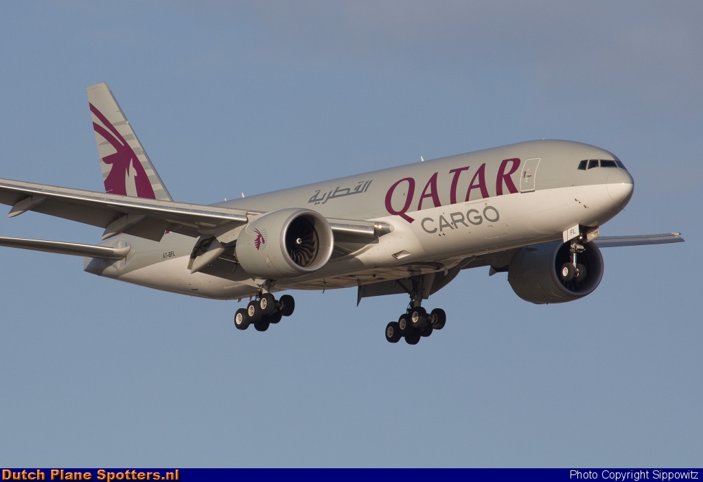 A7-BFL Boeing 777-F Qatar Airways Cargo by Sippowitz
