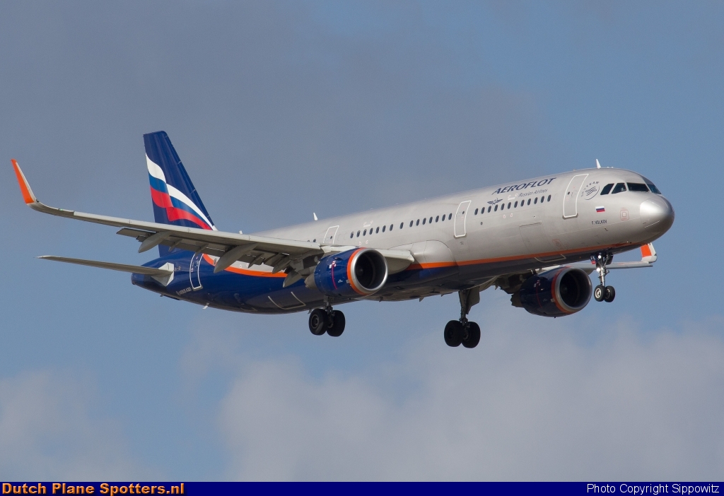VP-BFK Airbus A321 Aeroflot - Russian Airlines by Sippowitz