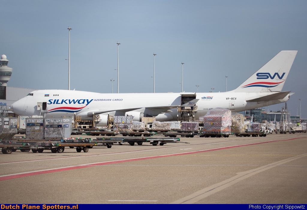 VP-BCV Boeing 747-400 Silk Way West Airlines by Sippowitz