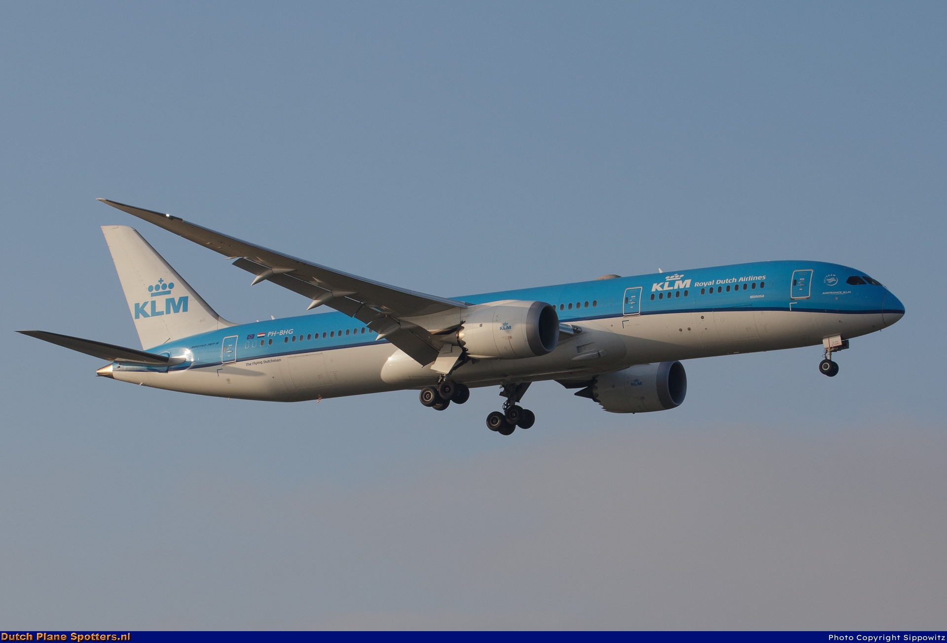 PH-BHG Boeing 787-9 Dreamliner KLM Royal Dutch Airlines by Sippowitz