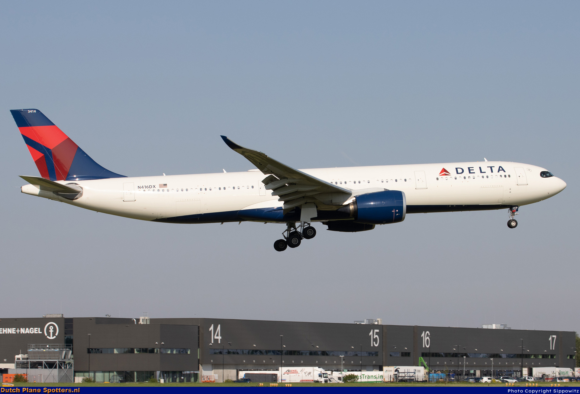 N416DX Airbus A330-900neo Delta Airlines by Sippowitz