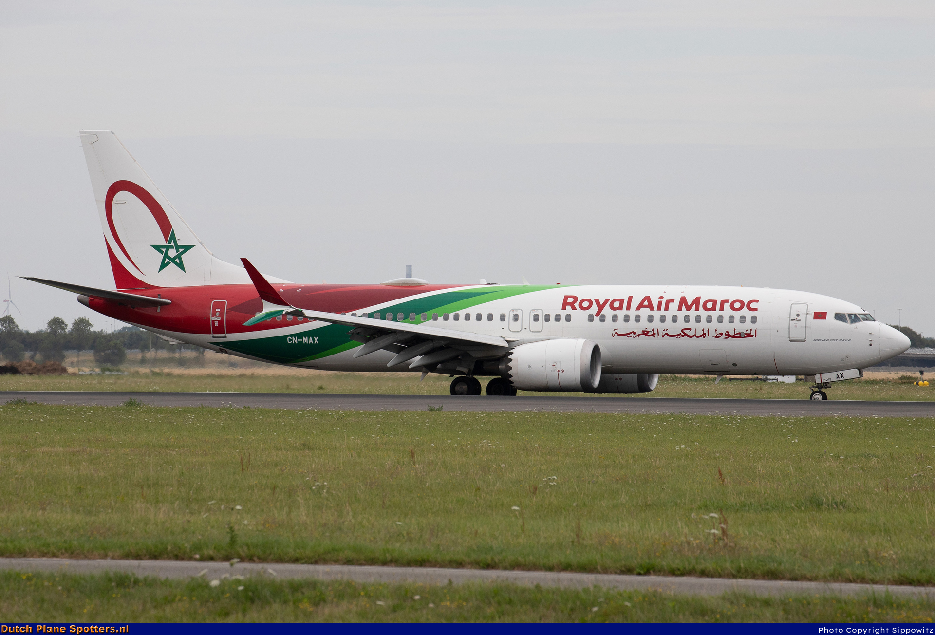 CN-MAX Boeing 737 MAX 8 Royal Air Maroc by Sippowitz