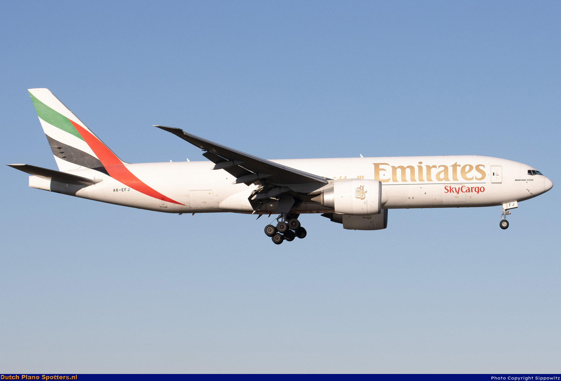 A6-EFJ Boeing 777-F Emirates Sky Cargo by Sippowitz