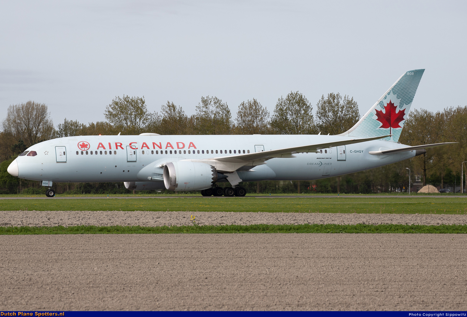 C-GHQY Boeing 787-8 Dreamliner Air Canada by Sippowitz