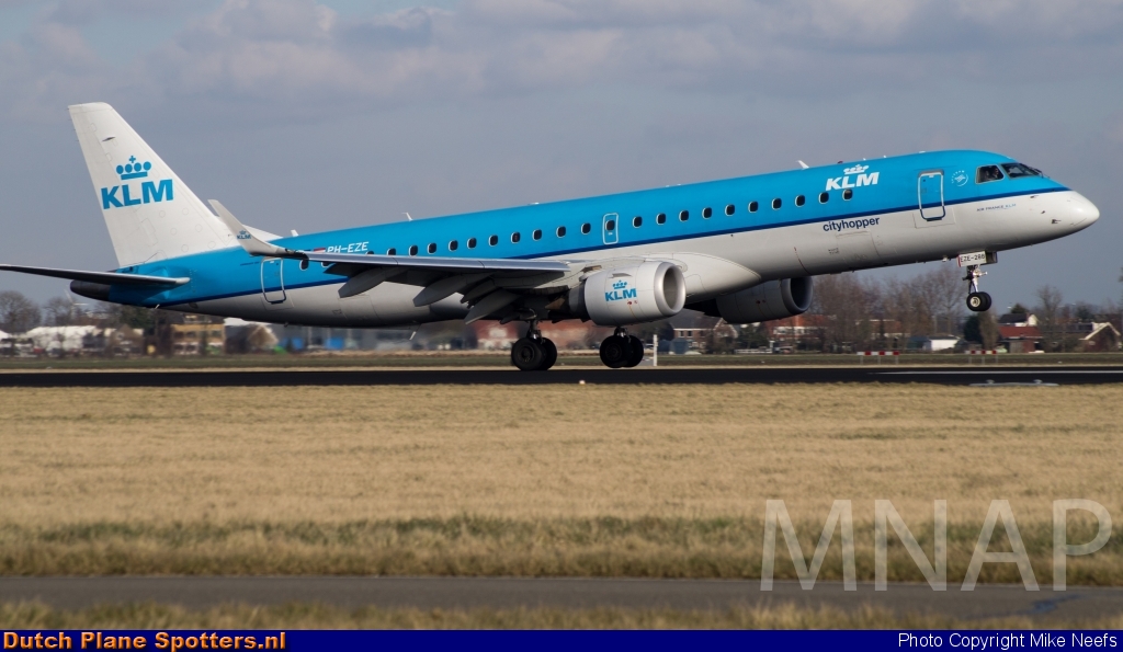 PH-EZE Embraer 190 KLM Cityhopper by Mike Neefs