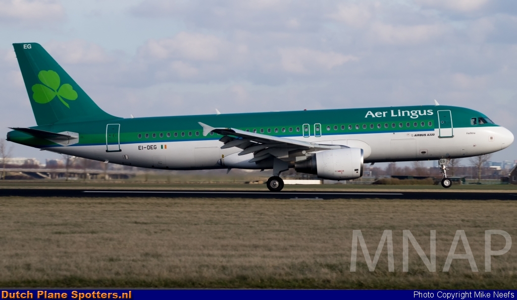 EI-DEG Airbus A320 Aer Lingus by Mike Neefs