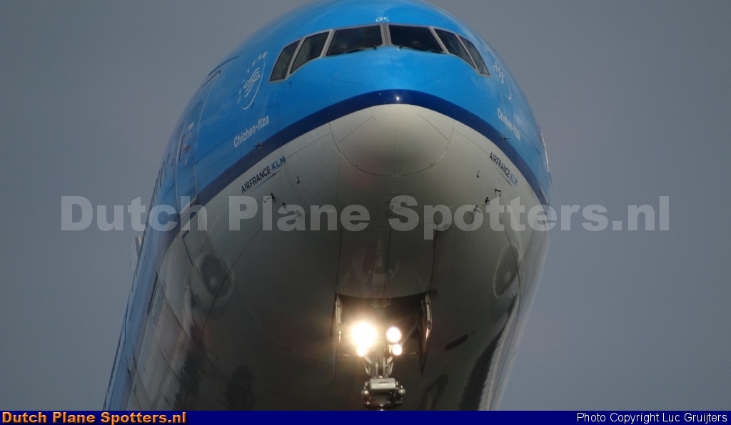 PH-BQC Boeing 777-200 KLM Royal Dutch Airlines by Luc Gruijters