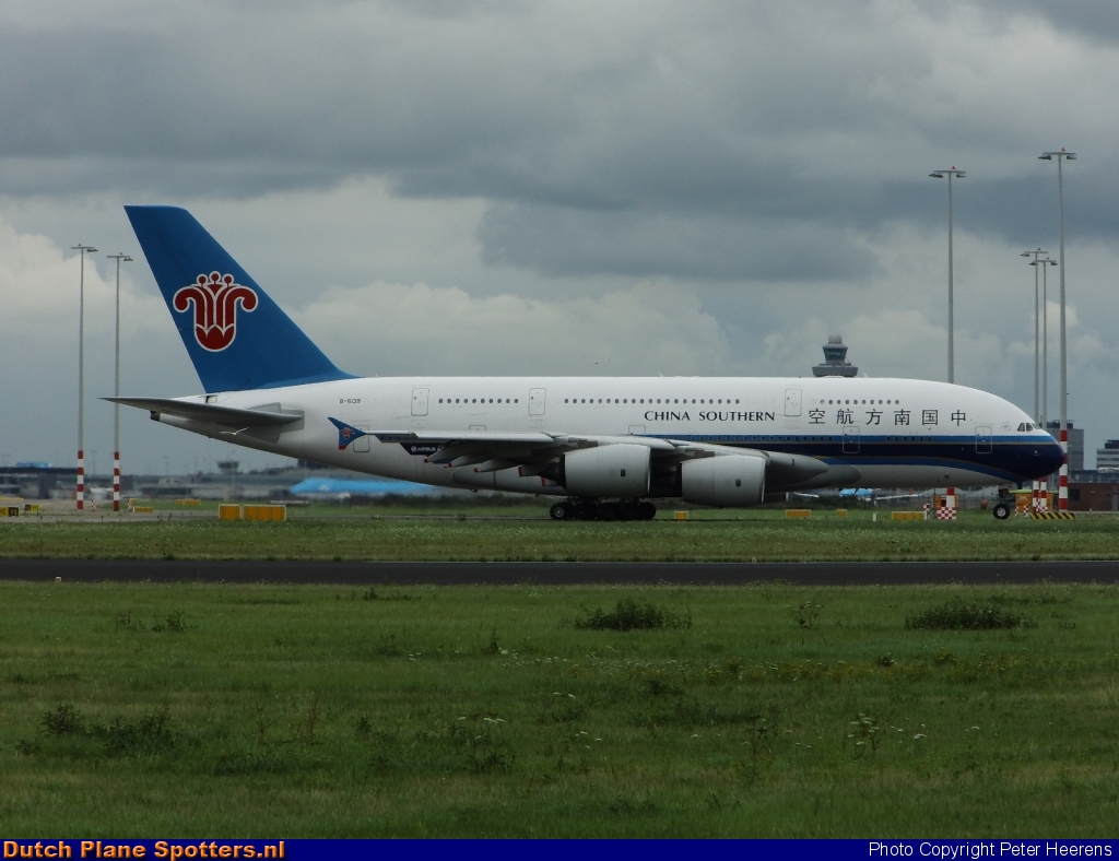 B-6139 Airbus A380-800 China Southern by Peter Heerens