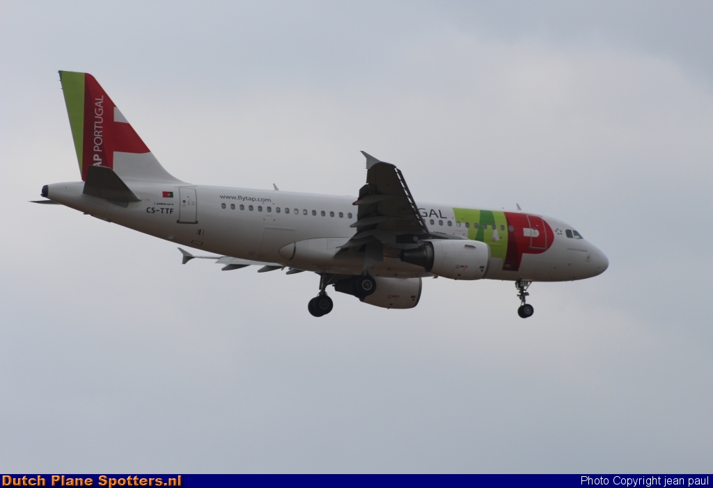 CS-TTF Airbus A319 TAP Air Portugal by jean paul