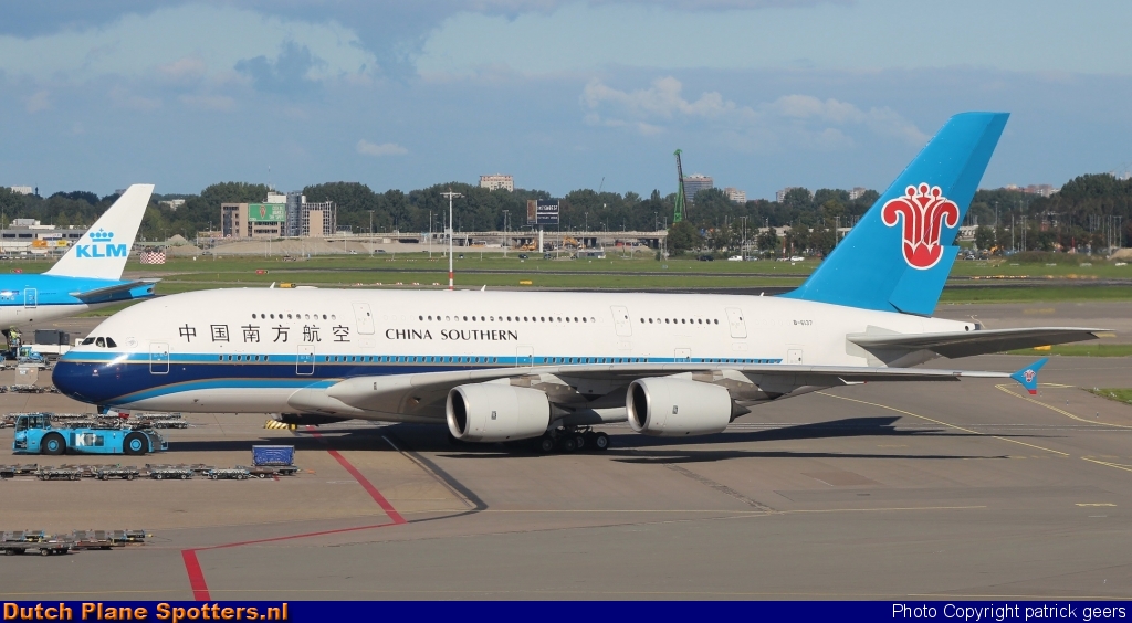 B-6137 Airbus A380-800 China Southern by patrick geers