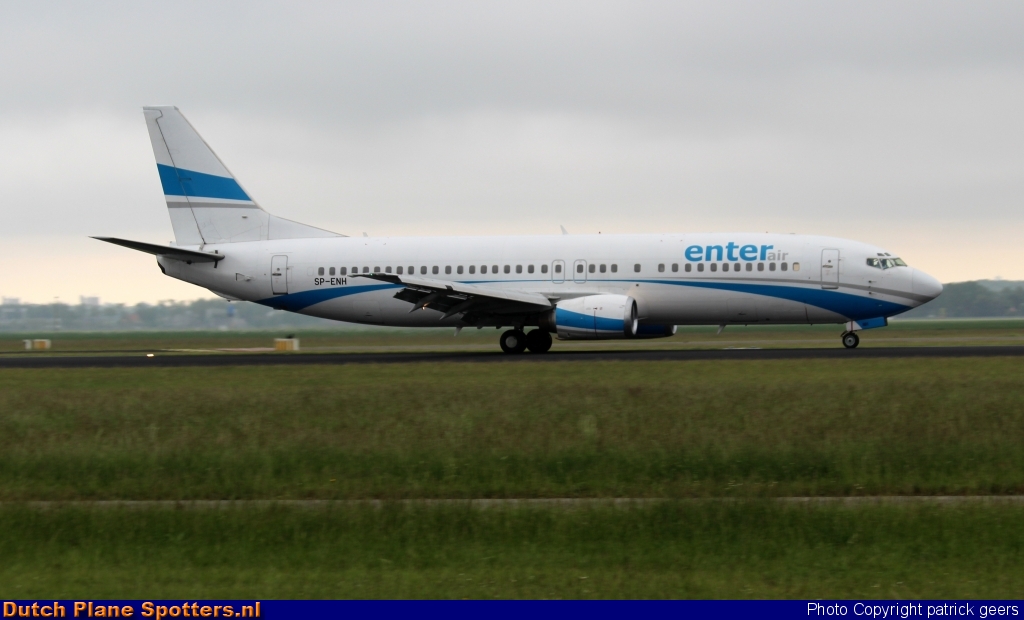 SP-ENH Boeing 737-400 Enter Air by patrick geers