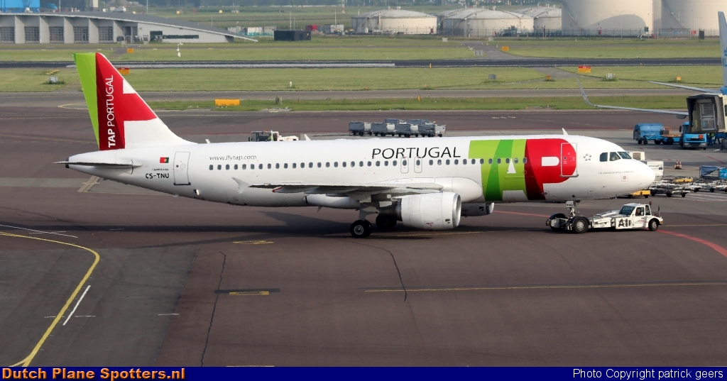 CS-TNU Airbus A320 TAP Air Portugal by patrick geers