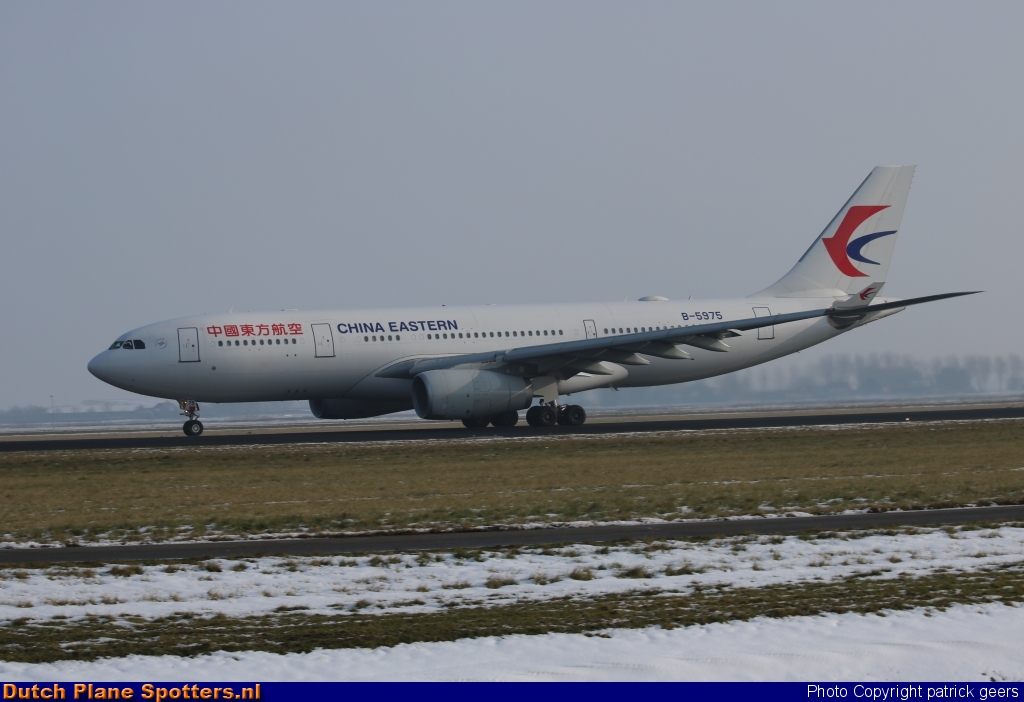 B-5975 Airbus A330-200 China Eastern Airlines by patrick geers