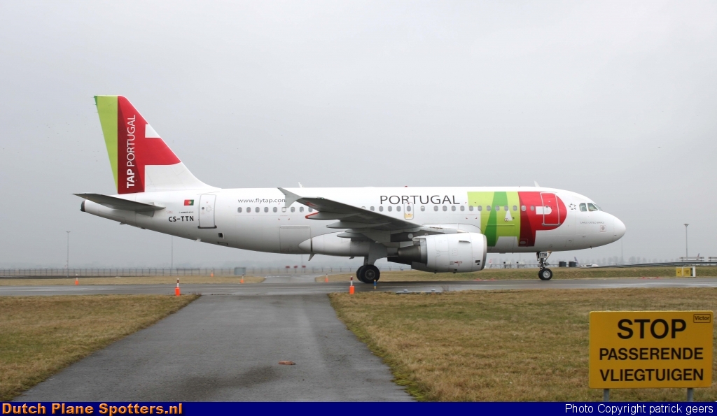 CS-TTN Airbus A319 TAP Air Portugal by patrick geers