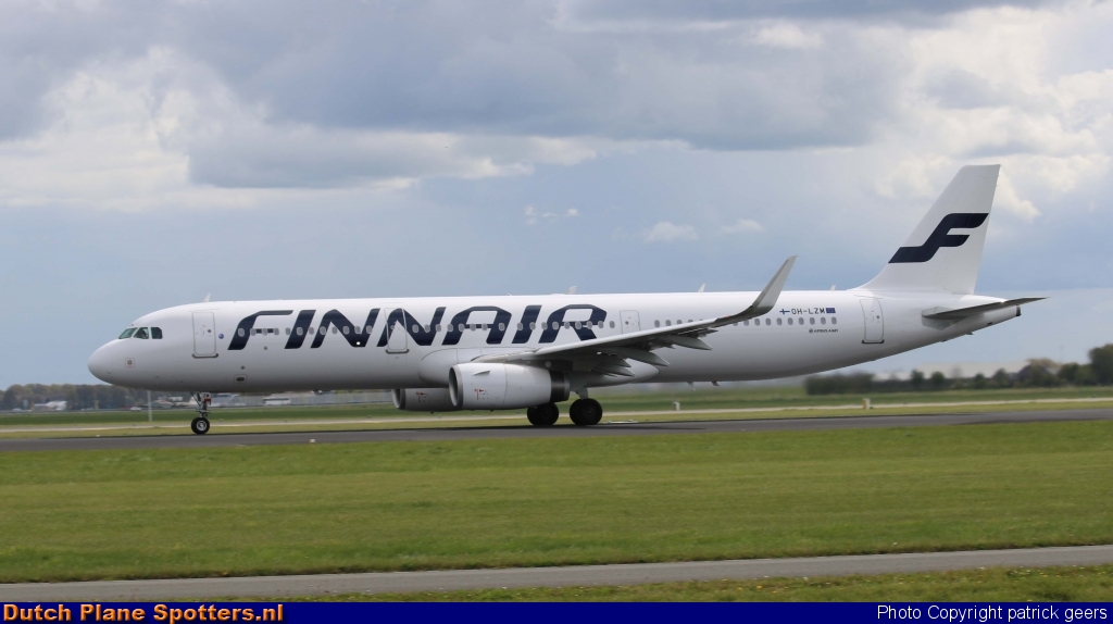 OH-LZM Airbus A321 Finnair by patrick geers