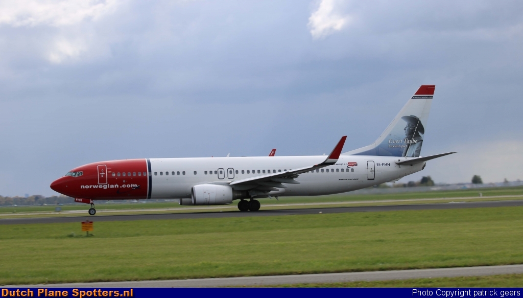 EI-FHH Boeing 737-800 Norwegian Air International by patrick geers