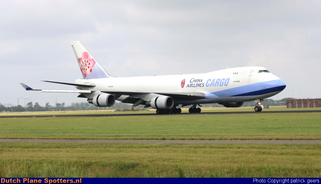 B-18708 Boeing 747-400 China Airlines Cargo by patrick geers