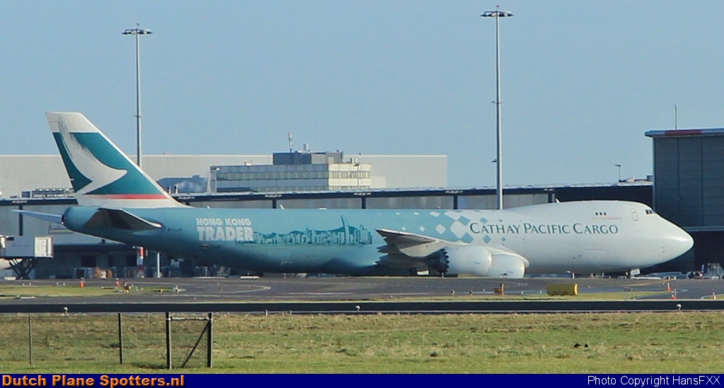 B-LJA Boeing 747-8 Cathay Pacific Cargo by HansFXX