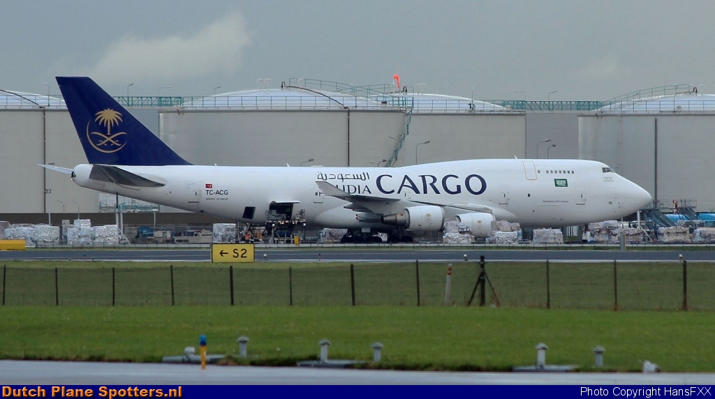 TC-ACG Boeing 747-400 ACT Airlines (Saudi Arabian Cargo) by HansFXX