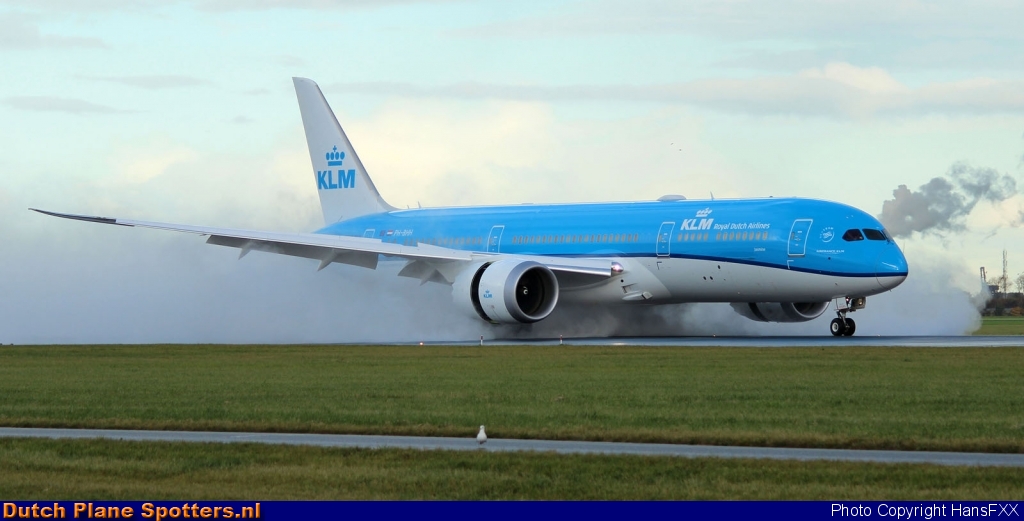 PH-BHH Boeing 787-9 Dreamliner KLM Royal Dutch Airlines by HansFXX