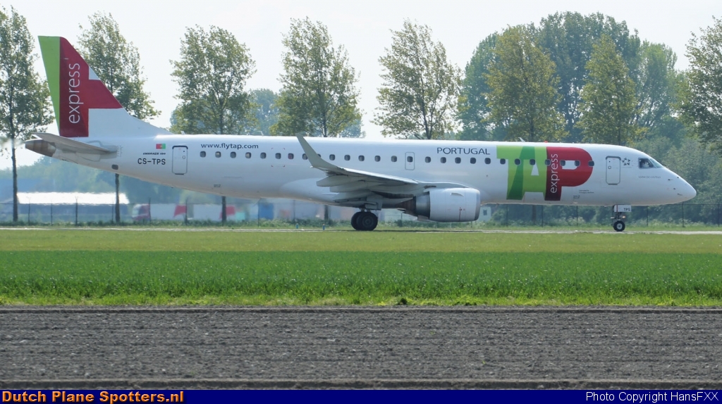 CS-TPS Embraer 190 PGA Portugalia Airlines (TAP Express) by HansFXX