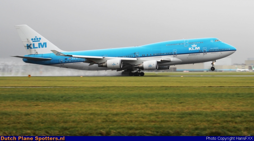 PH-BFH Boeing 747-400 KLM Asia by HansFXX